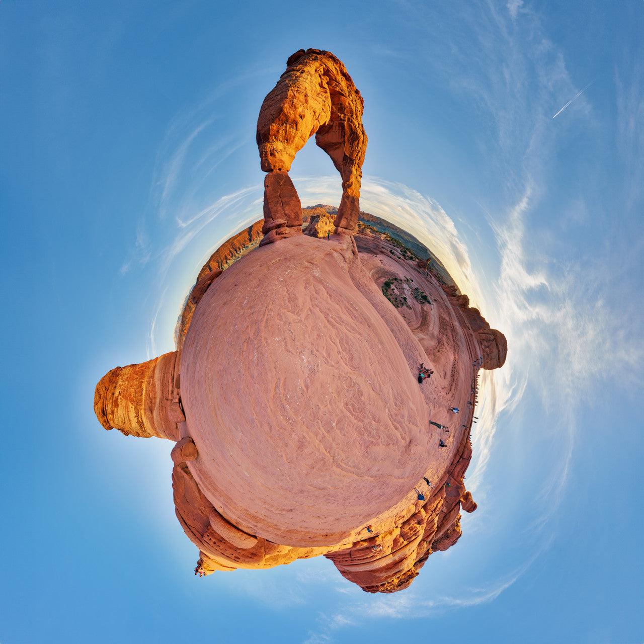Delicate Arch Print: Natural Art in Full Circle – Michael James Murray Art